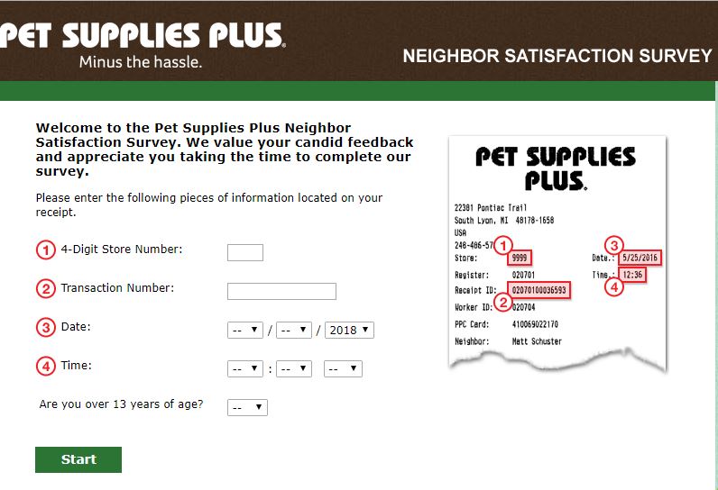 www.tellpetsuppliesplus.com - Win $100 - Pet Supplies Plus Survey