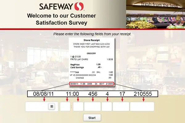 www.safeway.com-survey
